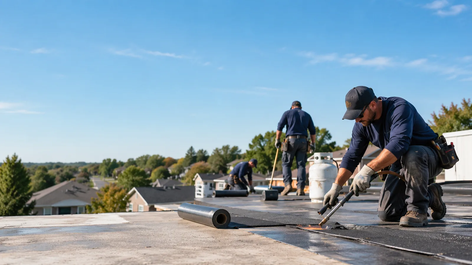 Flat Roof Leak Repair providers in Buda, IL